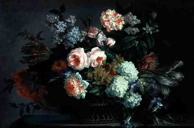 Naturaleza Muerta de Flores de Pieter Casteels