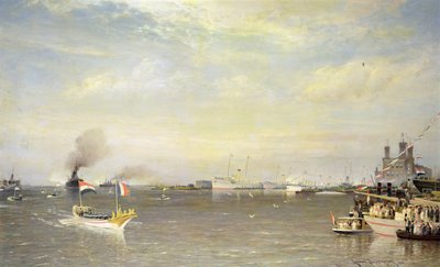 Desembarco del presidente Armand Fallieres en Ámsterdam de Pieter Christiaan Cornelis Dommelshuizen
