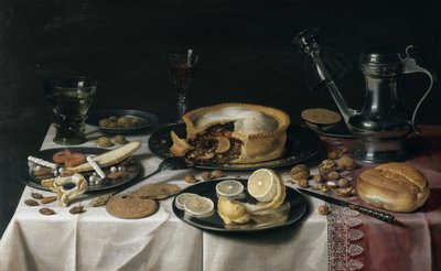 Naturaleza Muerta, 1625-30 de Pieter Claesz