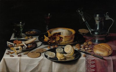 Naturaleza Muerta, alrededor de 1625 de Pieter Claesz