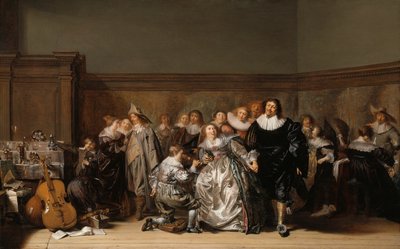 Una compañía elegante de Pieter Codde