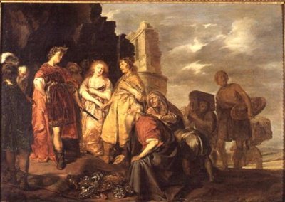 La continencia de Escipión, general romano (237-183 a.C.) de Pieter Codde
