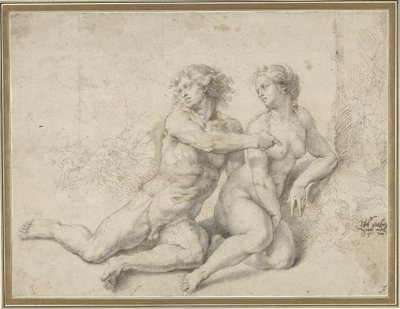 Caída en el pecado, Adán y Eva de Pieter Coecke van Aelst (I)