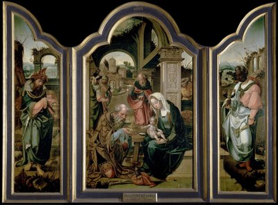 La Adoración de los Magos de Pieter Coecke van Aelst