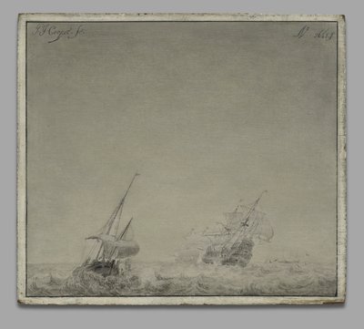 un mar tormentoso de Pieter Coopse