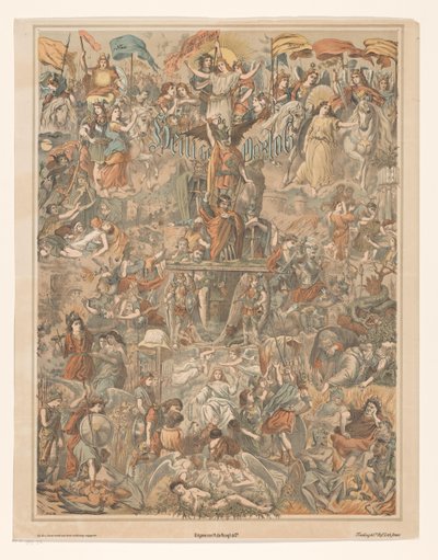 Alegoría de una guerra santa
La Guerra Santa (título en el objeto) de Pieter Cornelis Mondriaan (sr.)