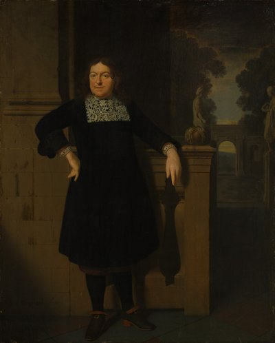 Johan Hulshout 1623-1687, ca. 1670 o un poco más tarde de Pieter Cornelisz. van Slingeland