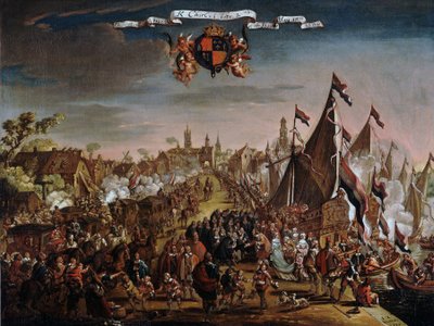 La Batalla de los Cuatro Días de Pieter Cornelisz van Soest