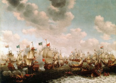 La Batalla de los Cuatro Días de Pieter Cornelisz van Soest