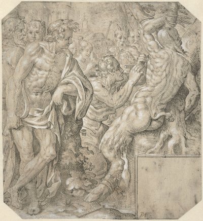 Apolo en Marsias de Pieter Feddes van Harlingen