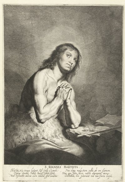San Juan bautista S. Ioannes Babtista (título sobre objeto) de Pieter Fransz de Grebber