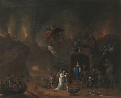 Orfeo y Eurídice en el Infierno de Pieter Fris
