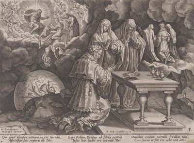 Vejez y muerte, de El curso de la vida humana de Pieter Furnius