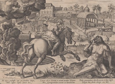 La tentación del lujo, de El curso de la vida humana de Pieter Furnius