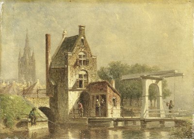 El Koepoort en Delft de Pieter Gerard Vertin
