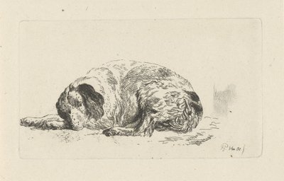 perro mentiroso de Pieter Gerardus van Os