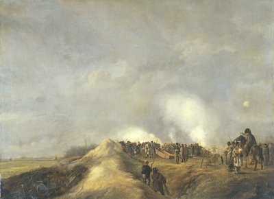 El bombardeo de Naarden, abril de 1814 de Pieter Gerardus van Os
