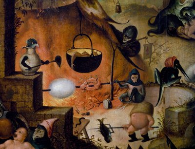 Infierno (detalle) de Pieter Huys