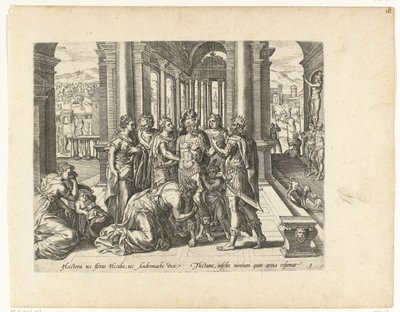 Adiós a Héctor La guerra de Troya (título de la serie) de Pieter Jalhea Furnius