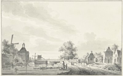 La puerta Benskoper en IJsselstein de Pieter Jan van Liender