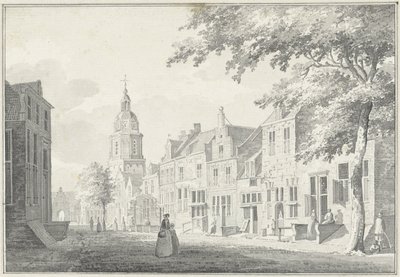 Calle del pueblo en Buren de Pieter Jan van Liender