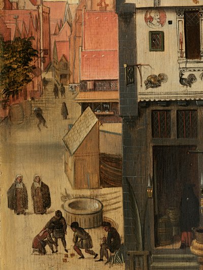 Detalle del retrato de Jacquemyne Buuck de Pieter Jansz. Pourbus