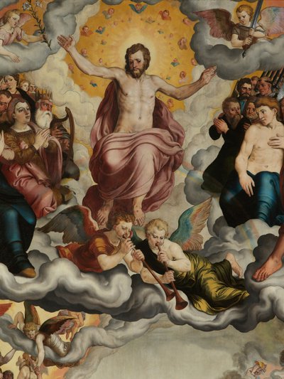 Detalle del Juicio Final de Pieter Jansz. Pourbus