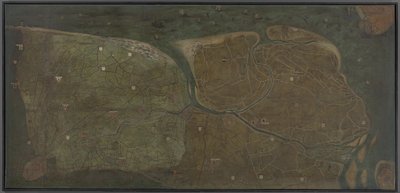 Mapa de Brugse Vrije de Pieter Jansz. Pourbus