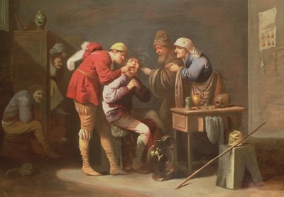 Una visita al dentista de Pieter Jansz. Quast