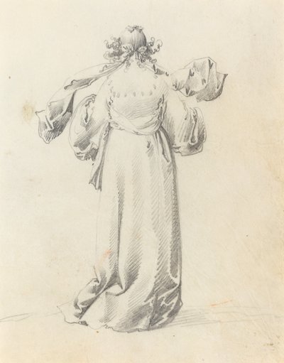 Dama vista desde atrás de Pieter Jansz Quast