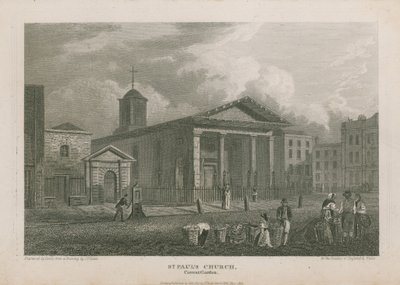 Iglesia de San Pablo, Covent Garden de Pieter Jansz. Quast