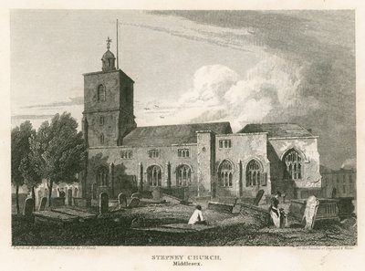 Iglesia de Stepney, Londres de Pieter Jansz. Quast