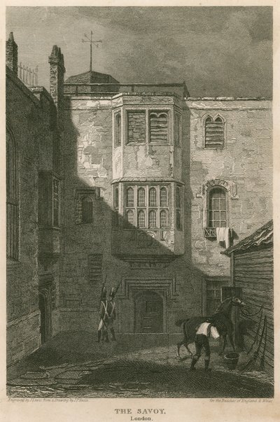 La Prisión de Savoy, Londres de Pieter Jansz. Quast