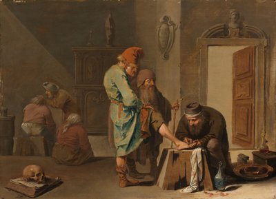 La operación del pie de Pieter Jansz Quast
