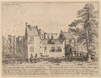 Castillo de Berkenrode de Pieter Jansz Saenredam
