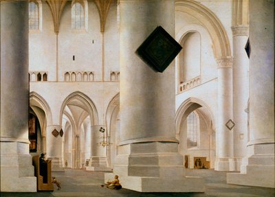 Interior de la Gran Iglesia de Haarlem de Pieter Jansz Saenredam