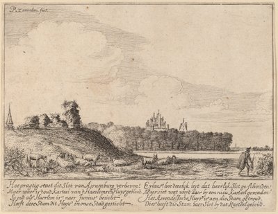 Ruinas del Castillo de Assemburg de Pieter Jansz Saenredam