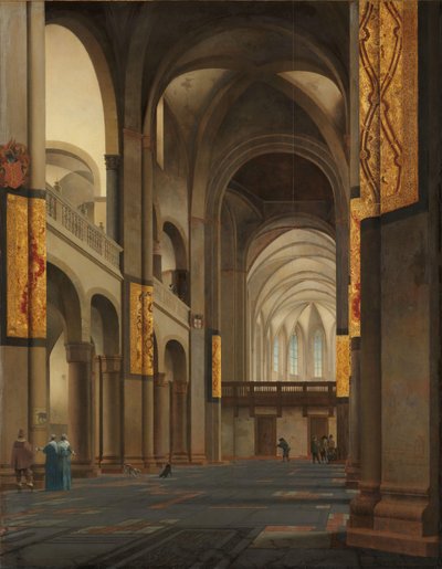 La nave y el coro de la Mariakerk de Utrecht
La nave y el coro de la Mariakerk de Utrecht, vistos desde el oeste de Pieter Jansz Saenredam