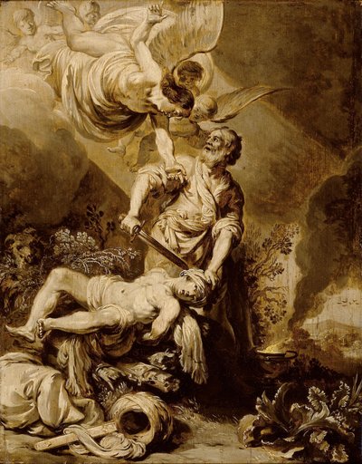 El sacrificio de Abraham de Pieter Lastman