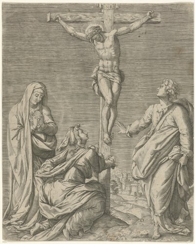 Crucifixión de Cristo de Pieter Maes