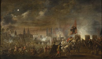 El sitio de Magdeburgo de Pieter Meulener