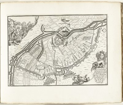 El sitio de Narva en 1700, 1702-1703 de Pieter Mortier