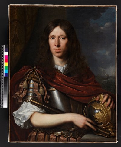 Caballero con casco, antes de 1690 de Pieter Nason