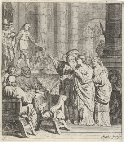 Don Jan y Konstance en la corte de Pieter Nolpe