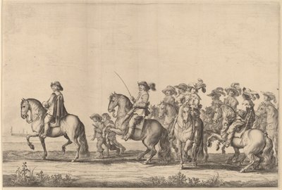 Entrada de María de Médici en Ámsterdam [lámina 2 de 6] de Pieter Nolpe