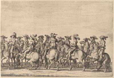 Entrada de María de Médici en Ámsterdam [placa 3 de 6] de Pieter Nolpe