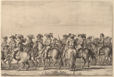 Entrada de María de Médici en Ámsterdam [placa 4 de 6] de Pieter Nolpe