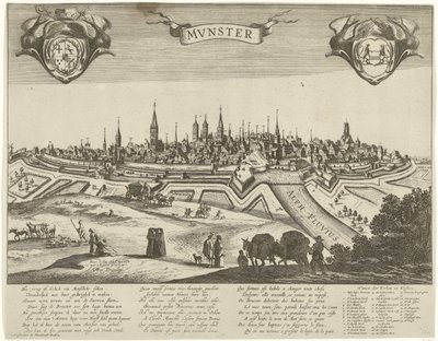 Panorama de Münster de Pieter Nolpe