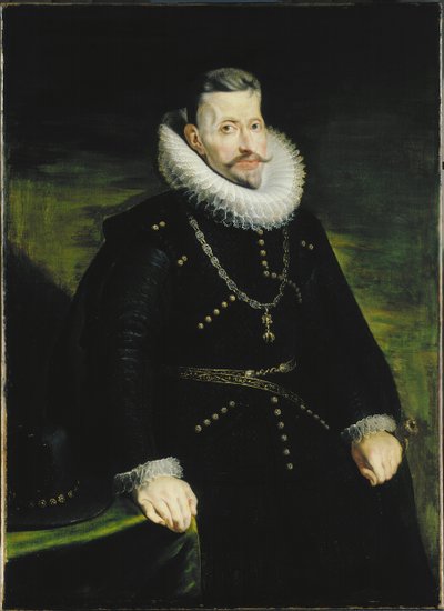 Retrato del Archiduque Alberto de Austria, Gobernador de los Países Bajos Españoles de Pieter Paul Rubens