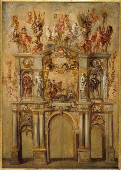 El arco de Fernando, ca 1634 de Pieter Paul Rubens